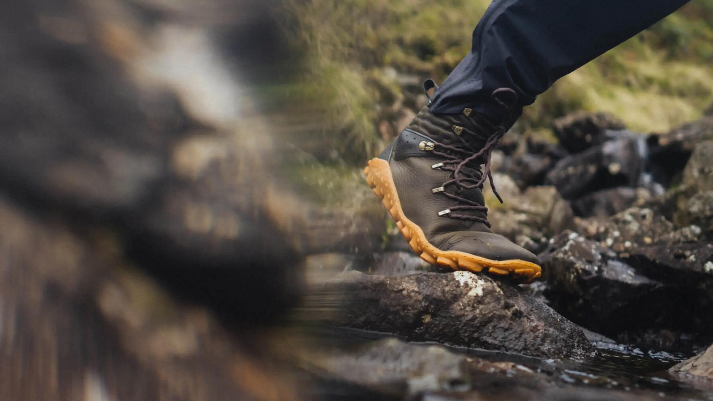 Donna Escursionismo Scarpe barefoot pelle Tracker Forest ESC 6/6