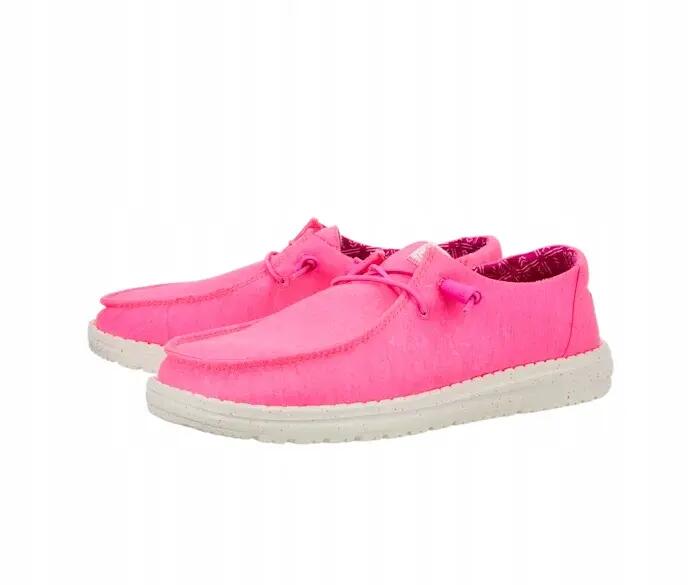 HEYDUDE Damskie Mokasyny Wendy Stretch Canvas 4/6