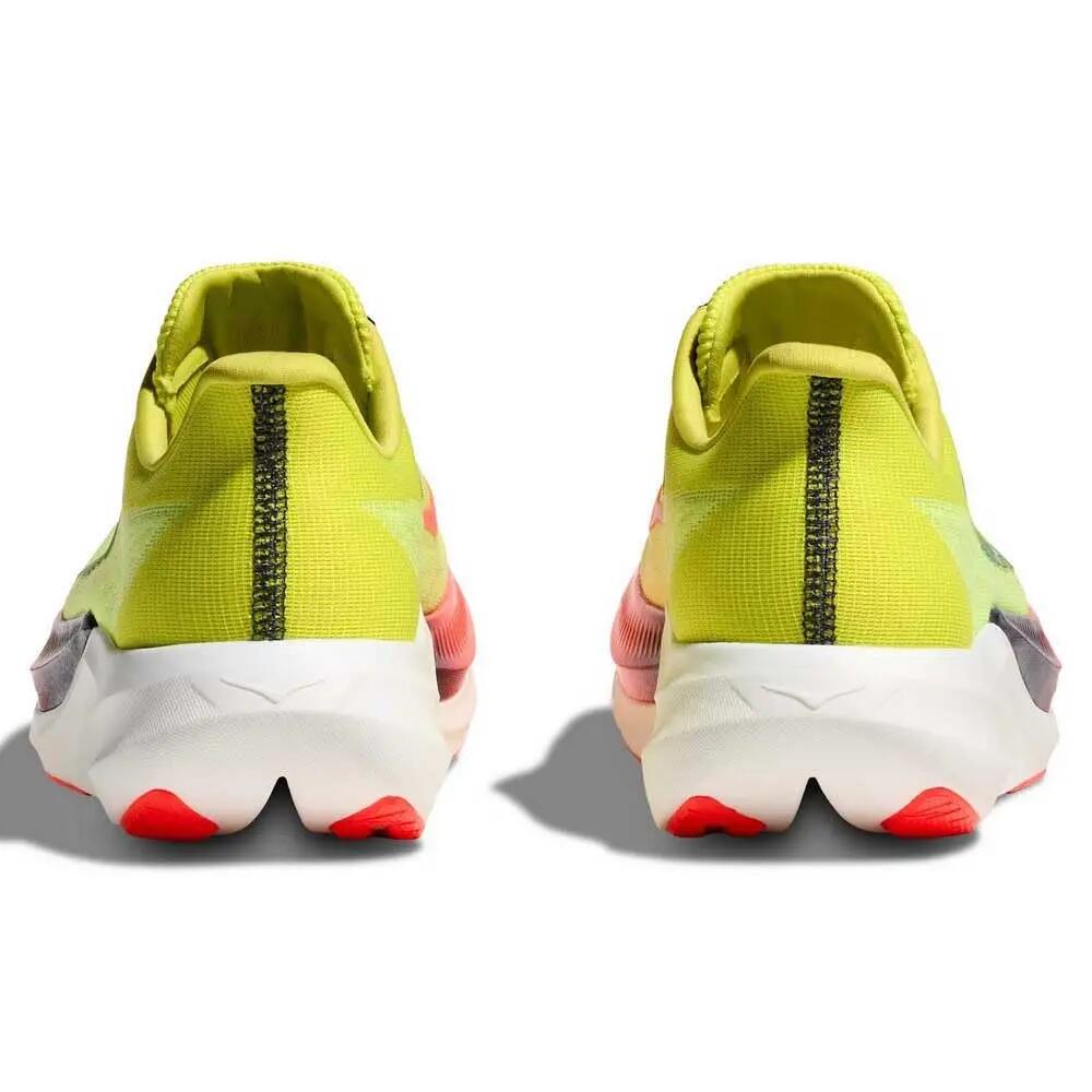 Chaussures de course - route - rocket x 3 - vert clair/rouge 2/4