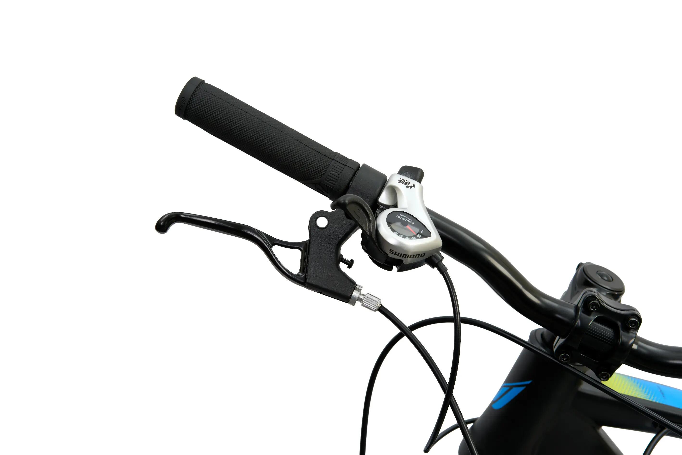 Rower Górski MTB Dziecięcy DISTRICT 26" Amortyzacja 7 biegów Shimano 5/6