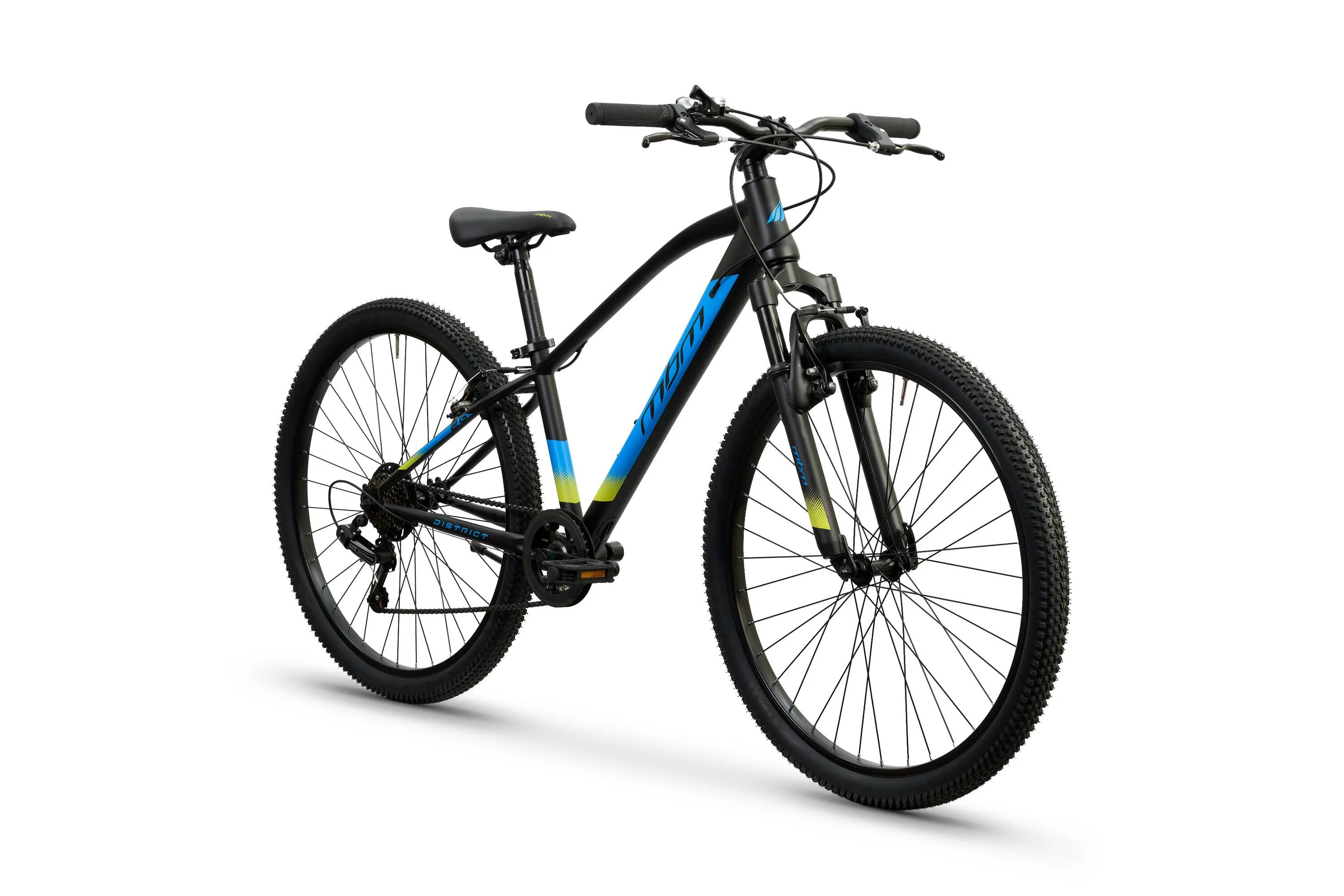 Rower Górski MTB Dziecięcy DISTRICT 26" Amortyzacja 7 biegów Shimano 2/6