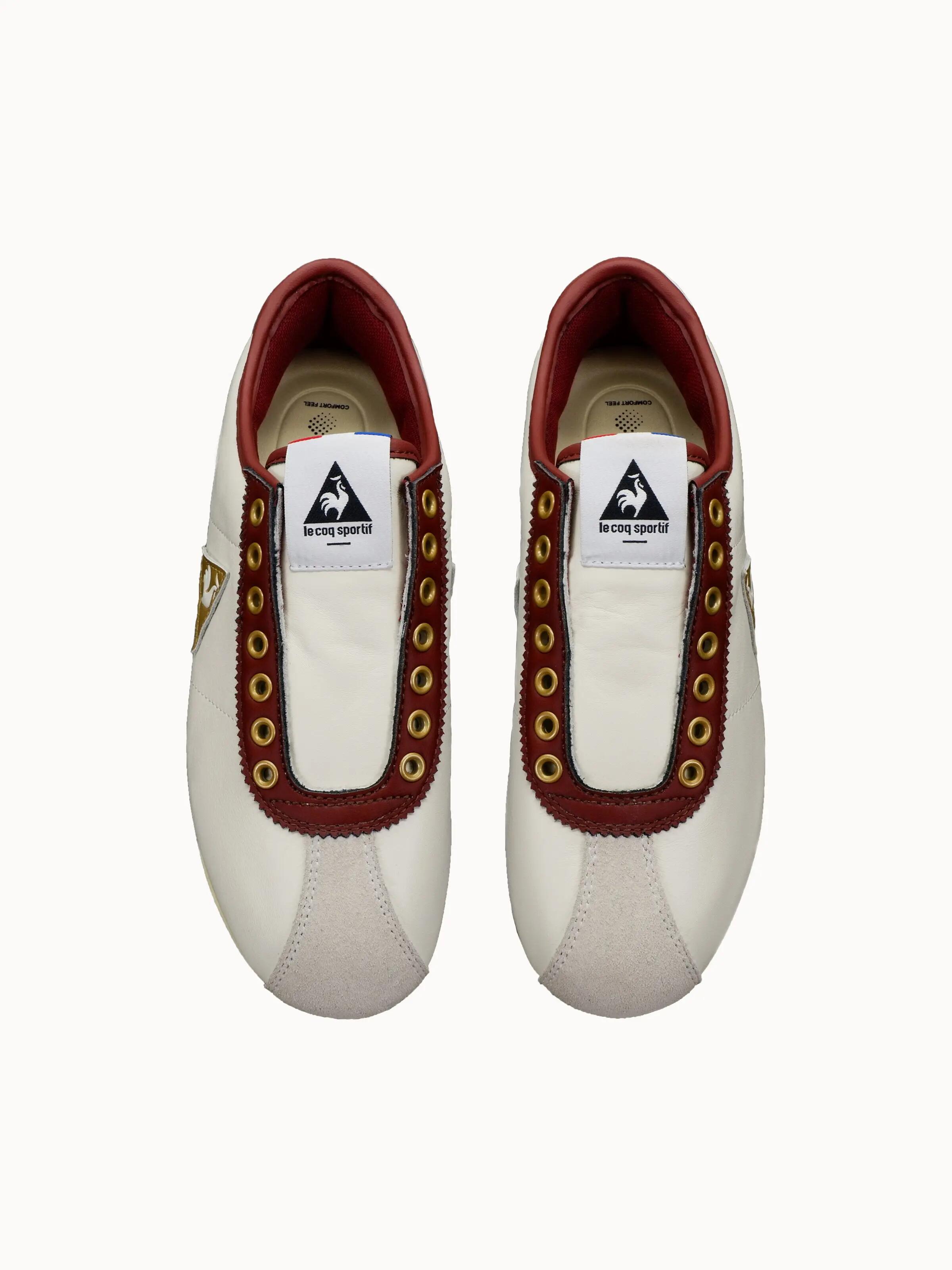 Sneakers rétro sans lacets Wendon en cuir et suède 4/4