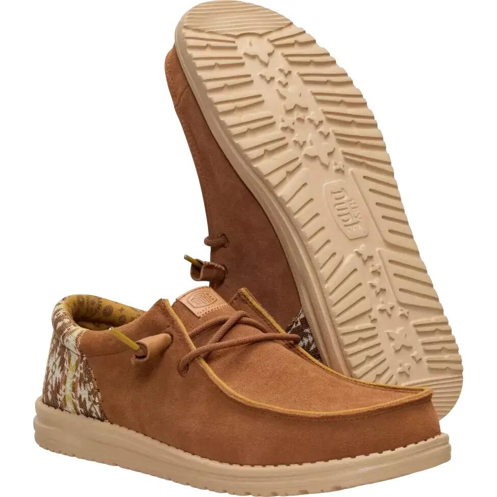 HeyDude Męskie Mokasyny Wally Funk Teton Suede 2/6