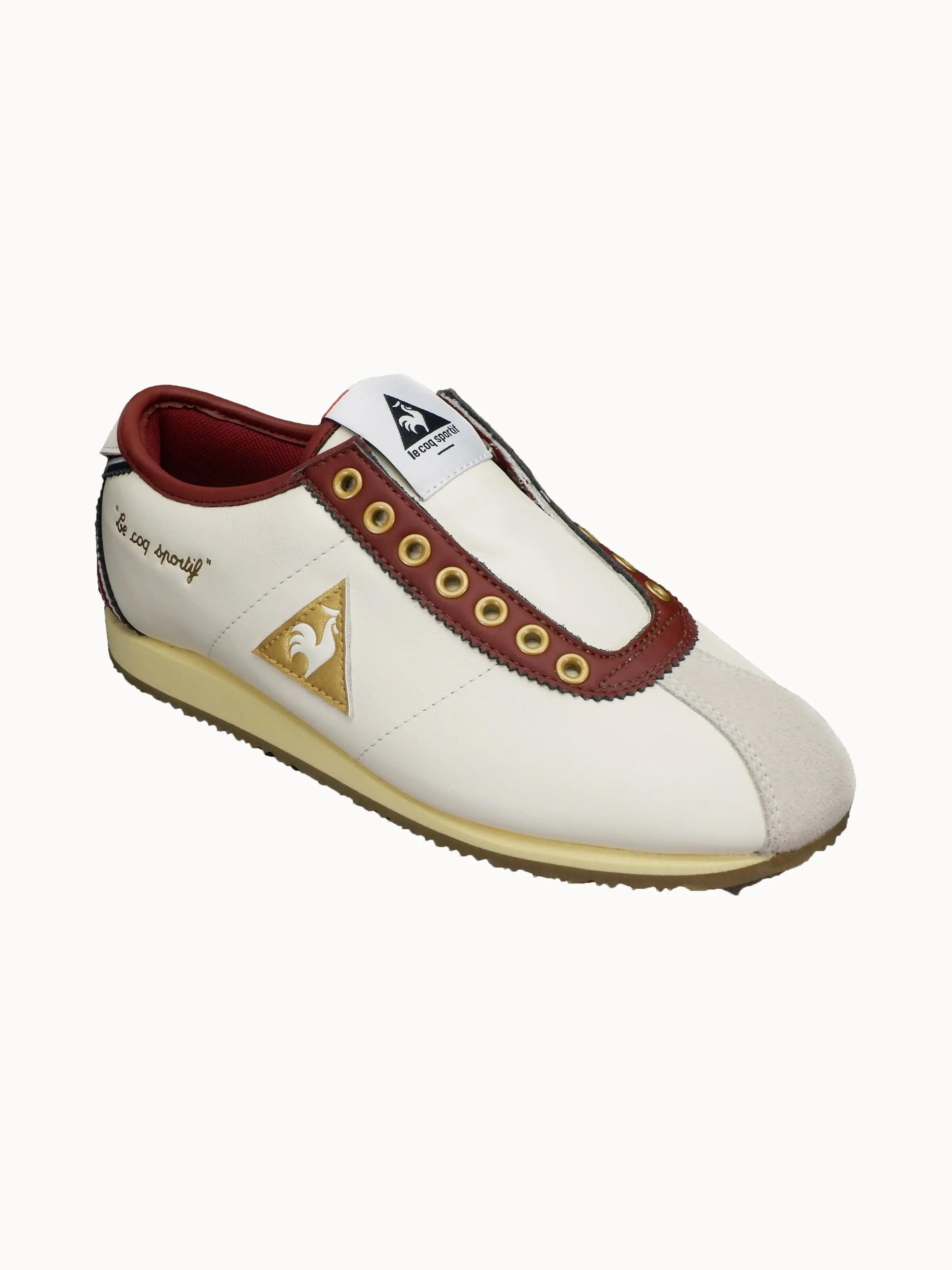 Sneakers rétro sans lacets Wendon en cuir et suède 2/4