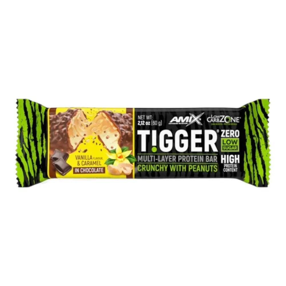Barra proteica - Fitness - Unisexo - 60 g - Sabor Peanut-Caramel. 4/4