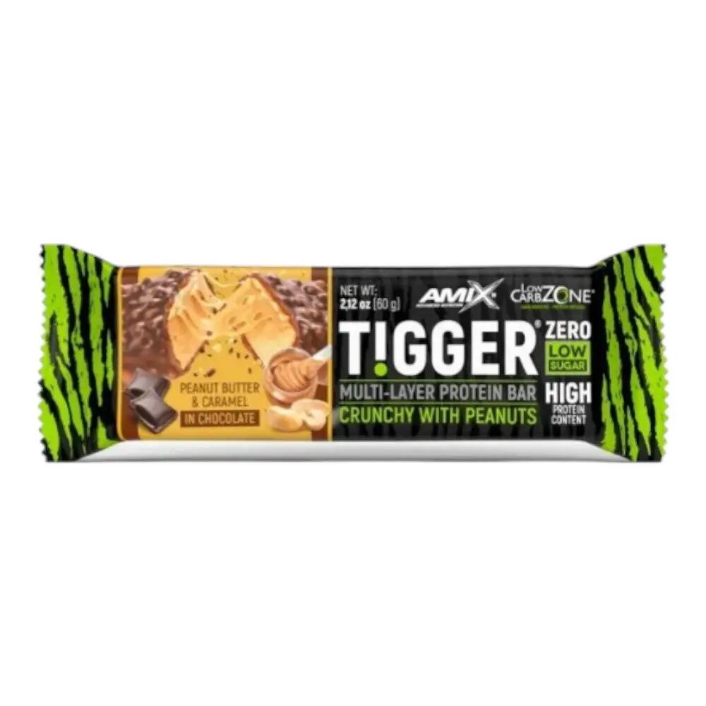 Barra proteica - Fitness - Unisexo - 60 g - Sabor Peanut-Caramel. 3/4