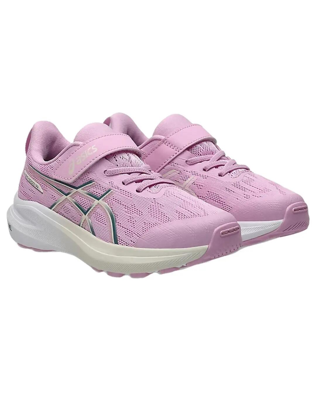 La traducción al alemán de "Running y trail para Niño Asics Gt-1000 Rosa" es: "L 4/7