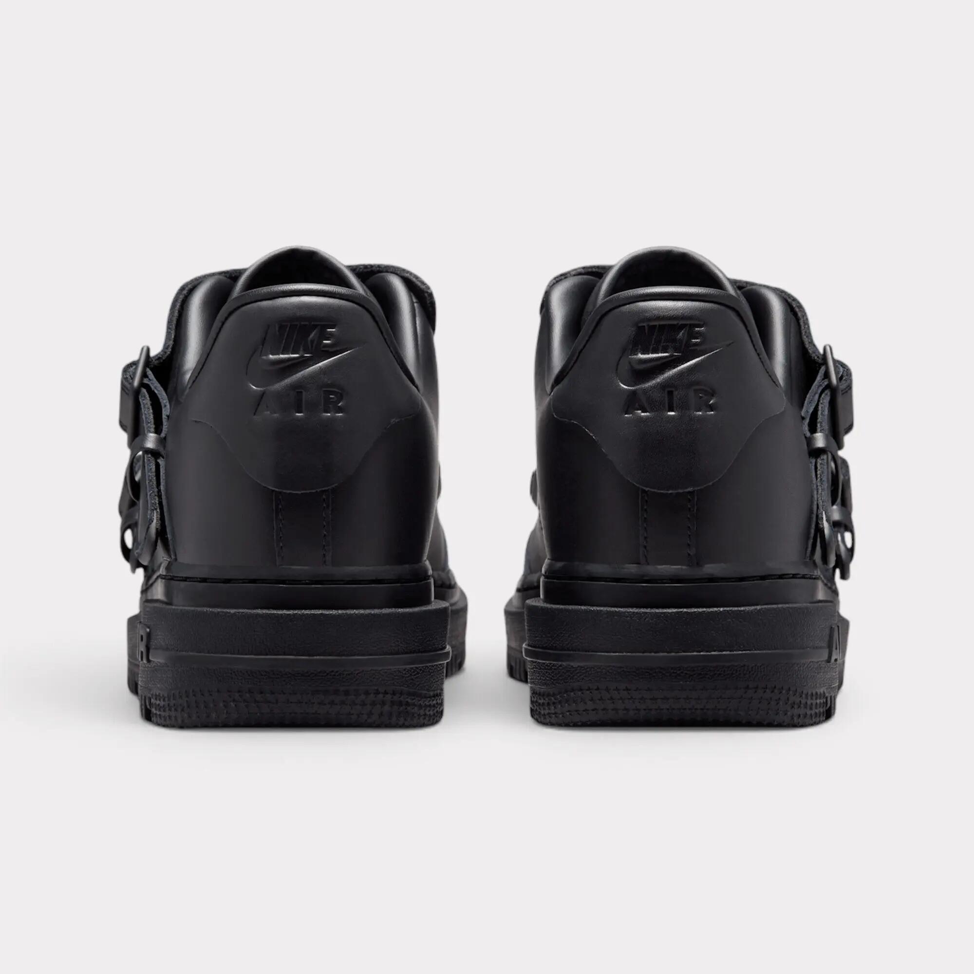 Nike Air Force 1 Luxe - Black Metallic Silver 4/7