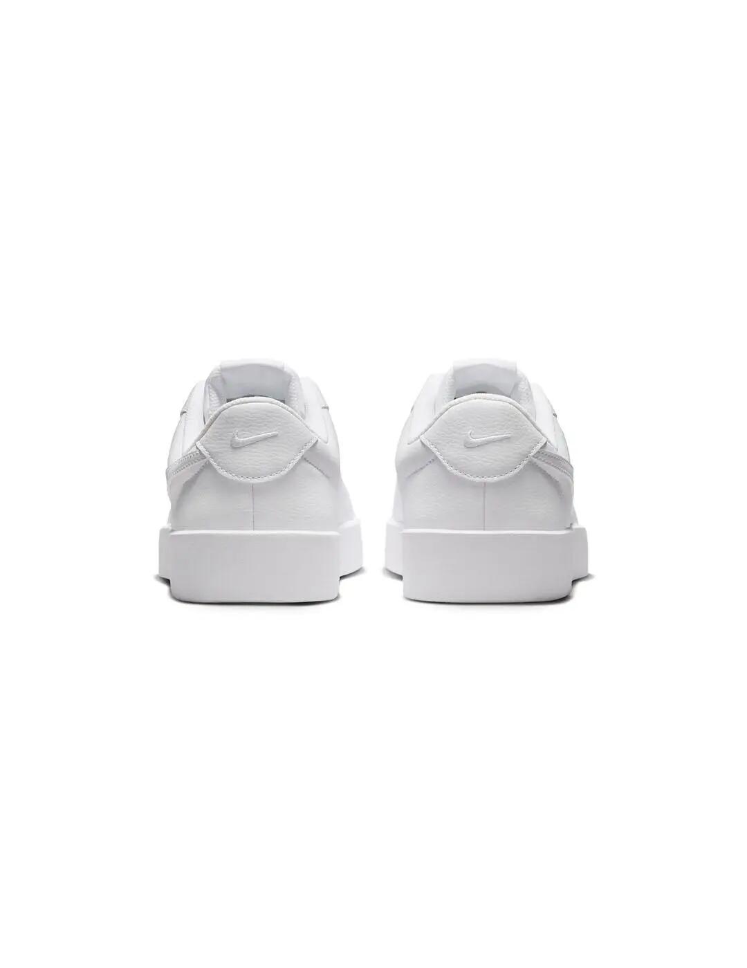 Scarpe da uomo Nike Court heritage bianche. 5/7