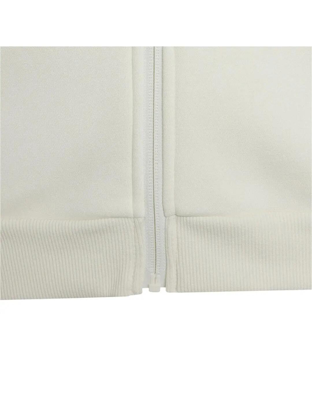 Sweat-shirts en molleton pour fille Adidas Collegiate blanc. 5/5