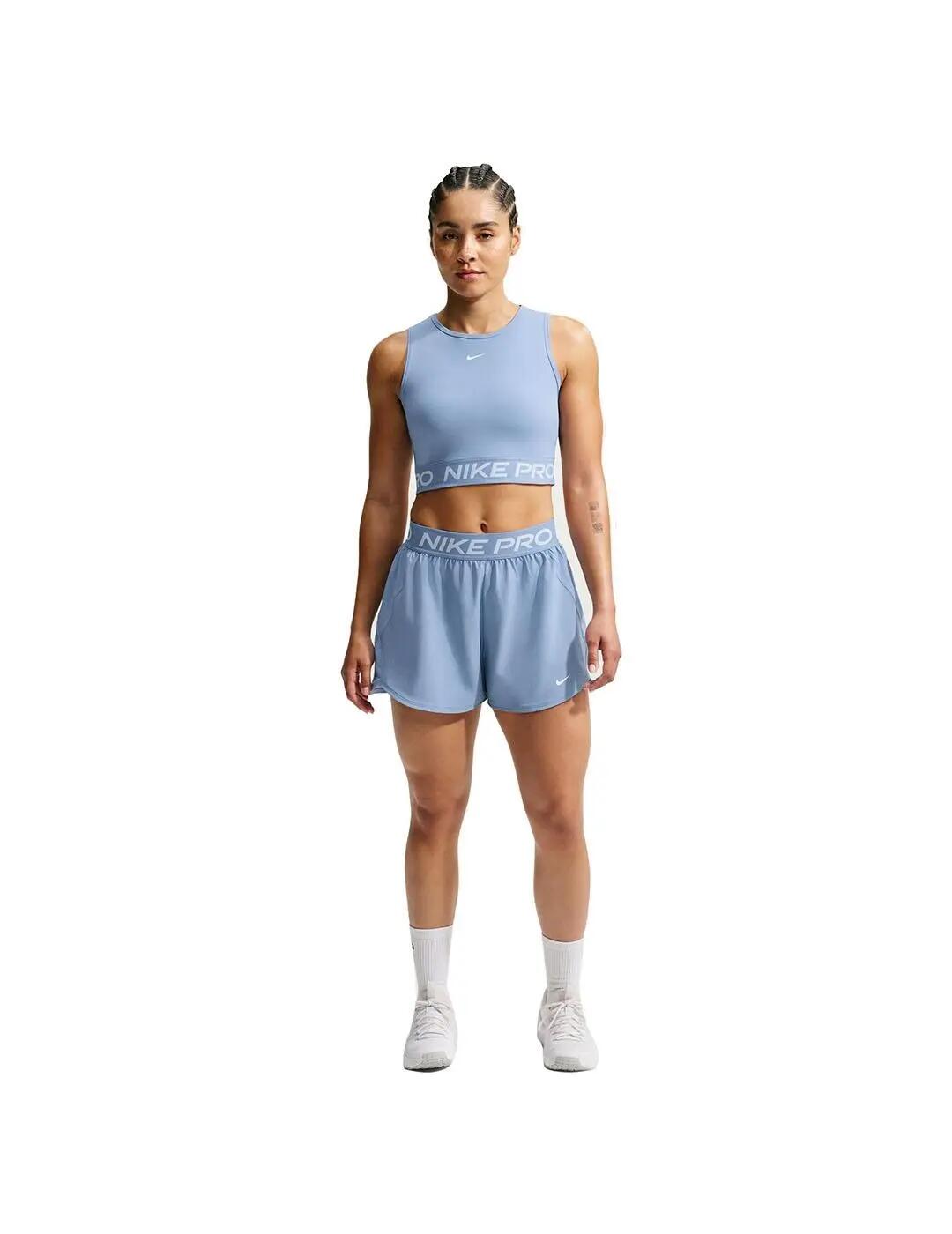Top para Mujer Nike Pro Azul 4/5