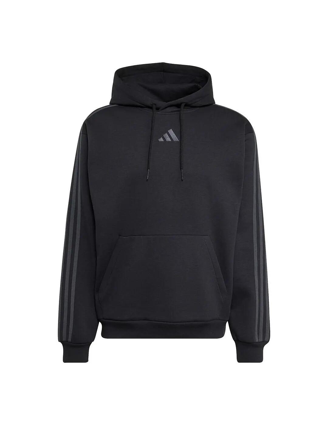 Sweat-shirts polaires pour hommes Adidas Essentials Noir. 1/5