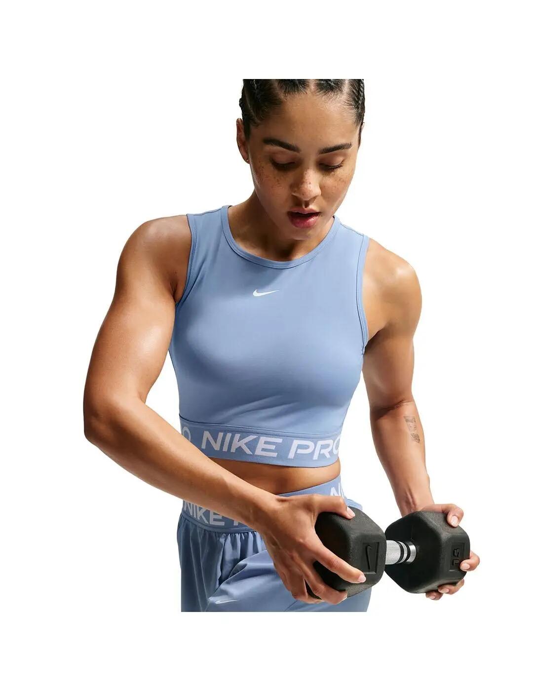 Top para Mujer Nike Pro Azul 3/5