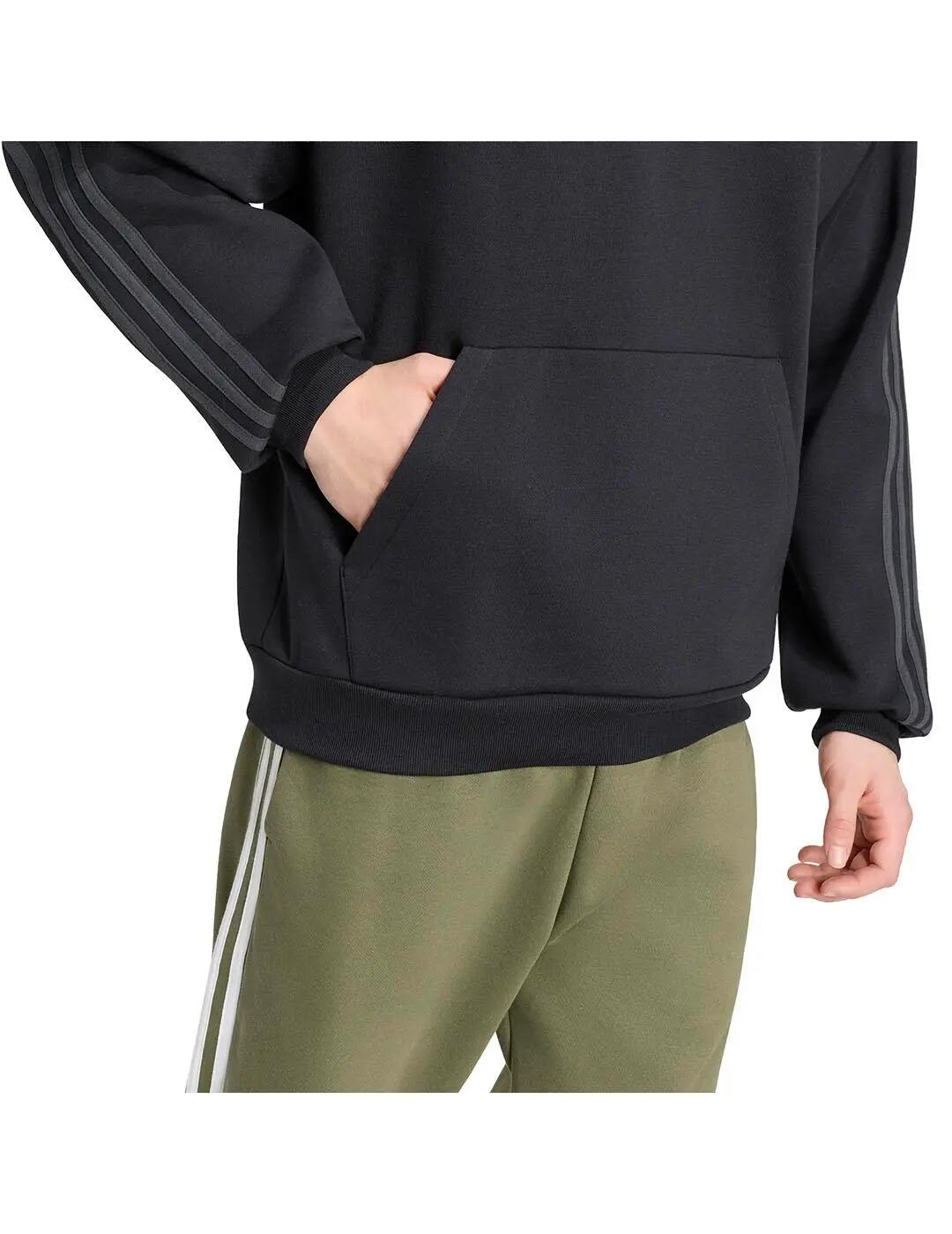 Sweat-shirts polaires pour hommes Adidas Essentials Noir. 5/5