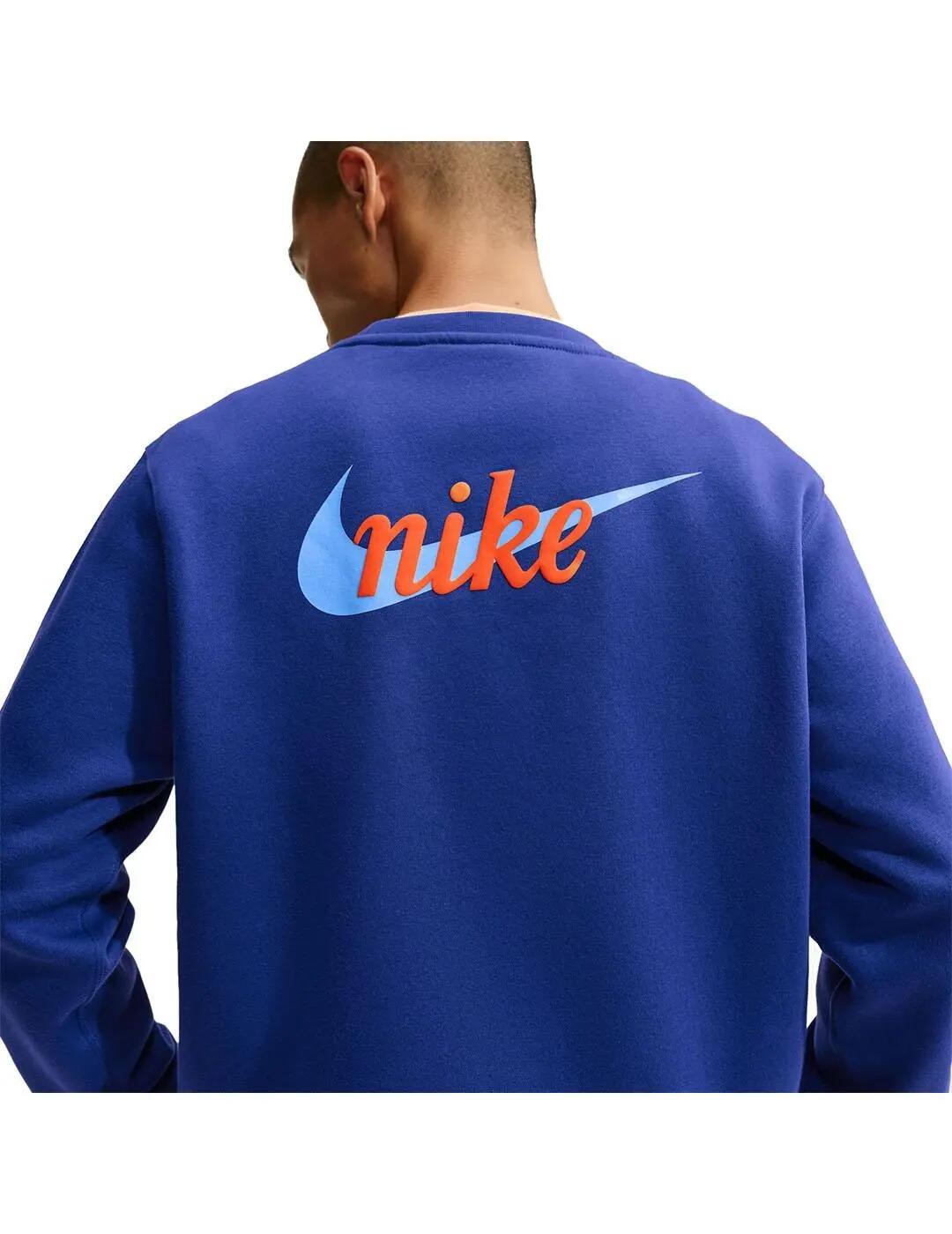 Sudaderas jerseys polares para Hombre Nike Club Azul 2/5