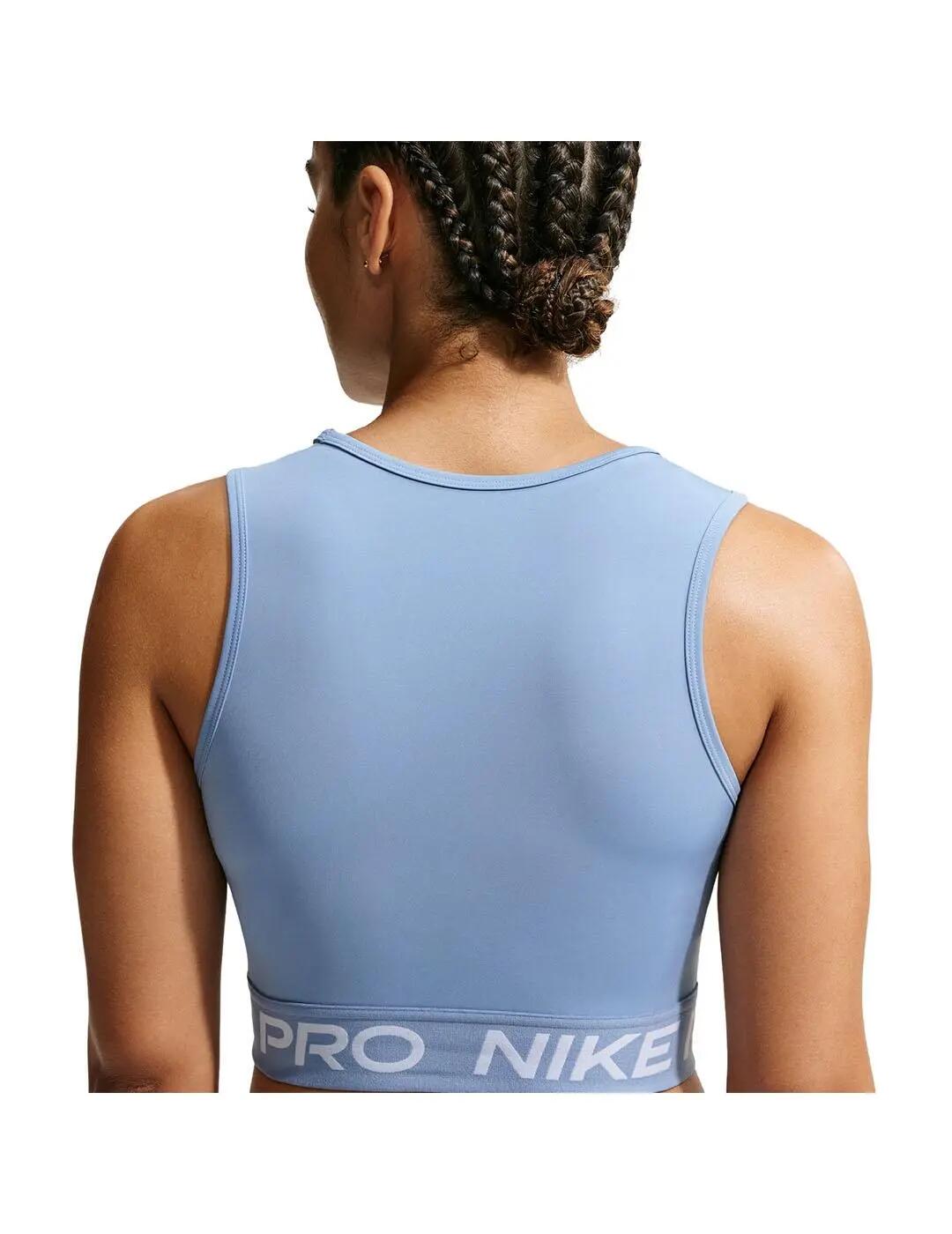 Top para Mujer Nike Pro Azul 2/5