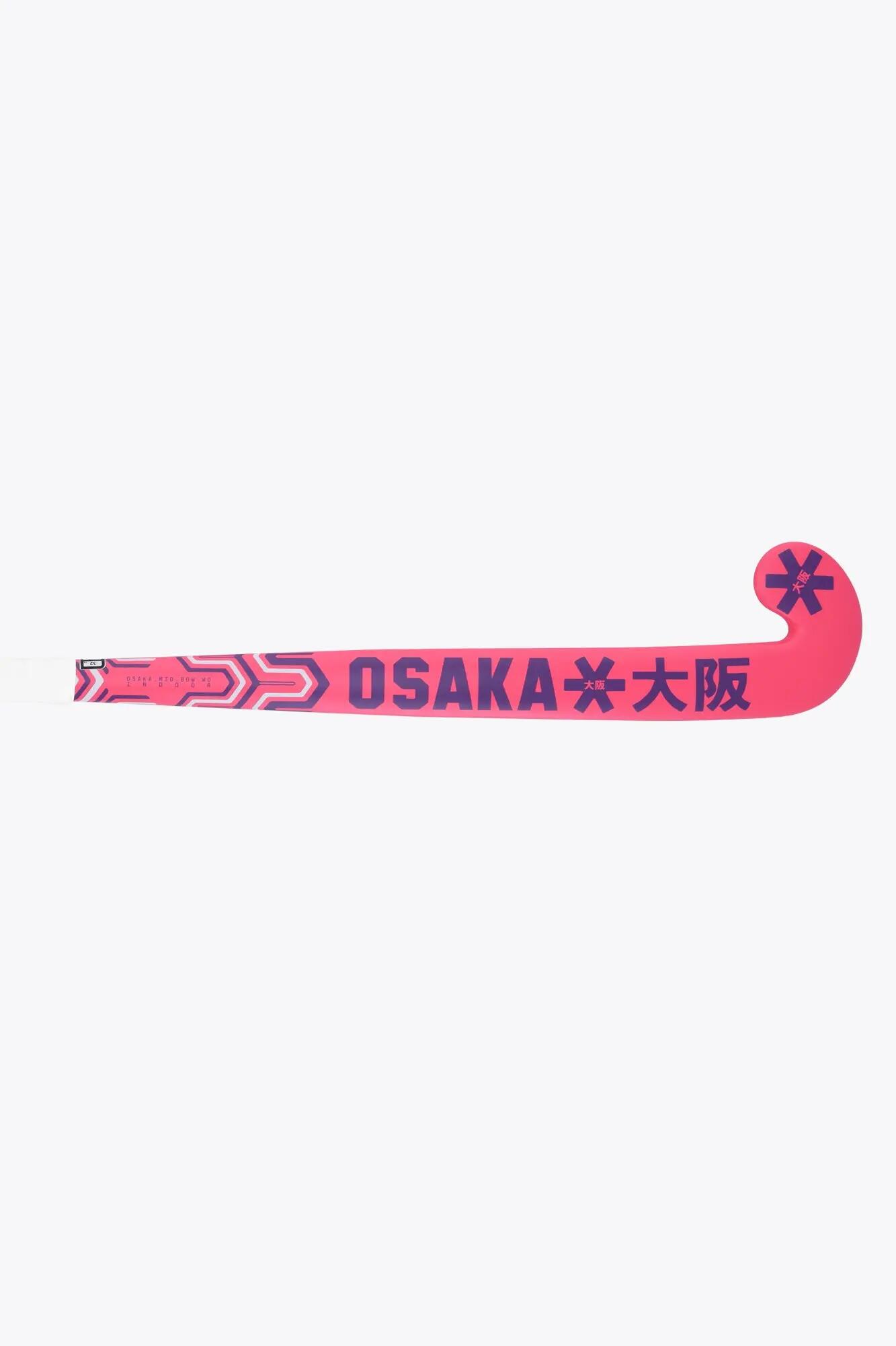 Osaka Indoor Mid Bow WD Hockeystick Hot Pink 5/6