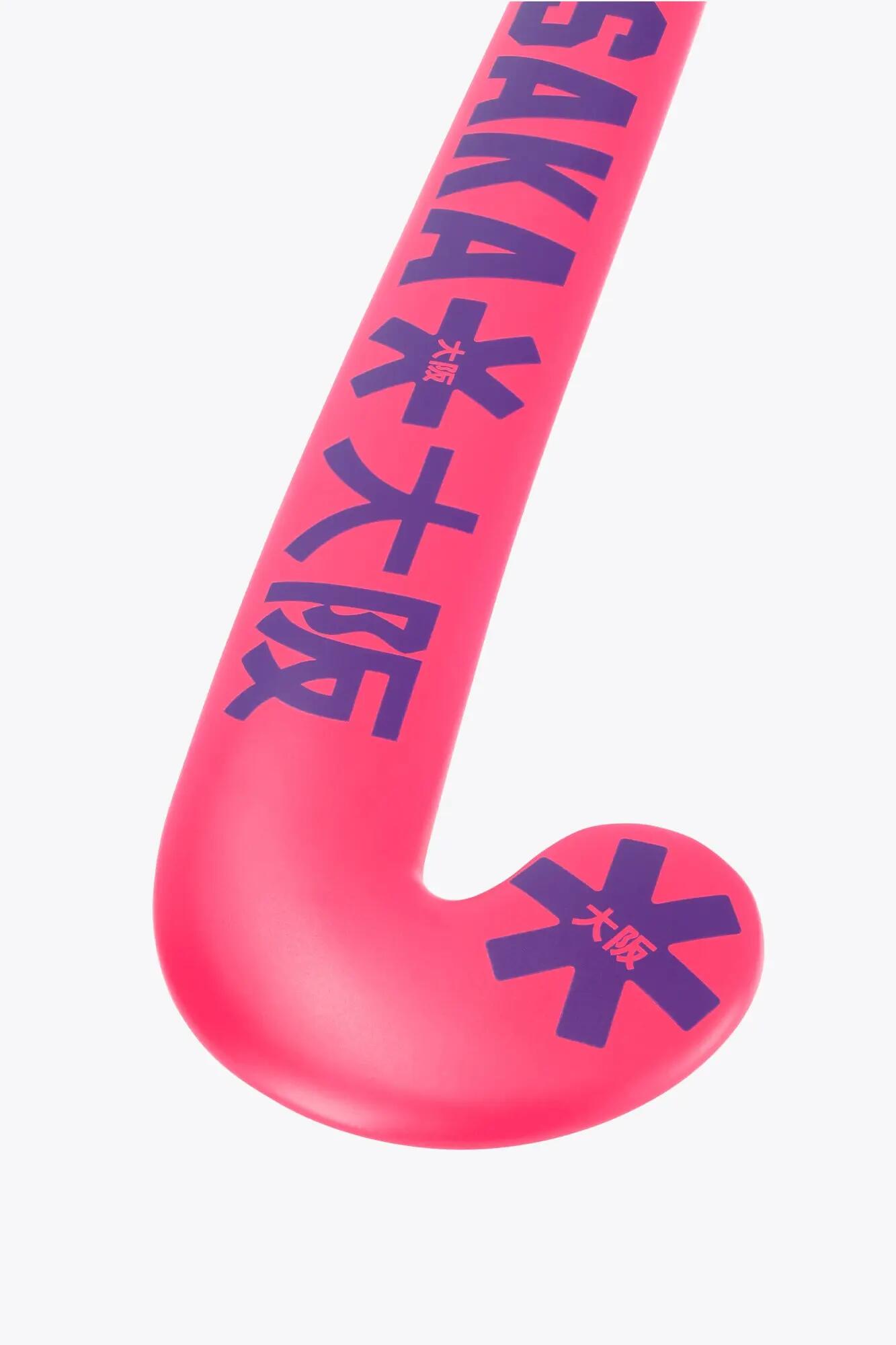 Osaka Indoor Mid Bow WD Hockeystick Hot Pink 3/6