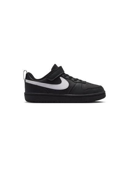 Zapatillas para Niño Nike Court borough low Negro
