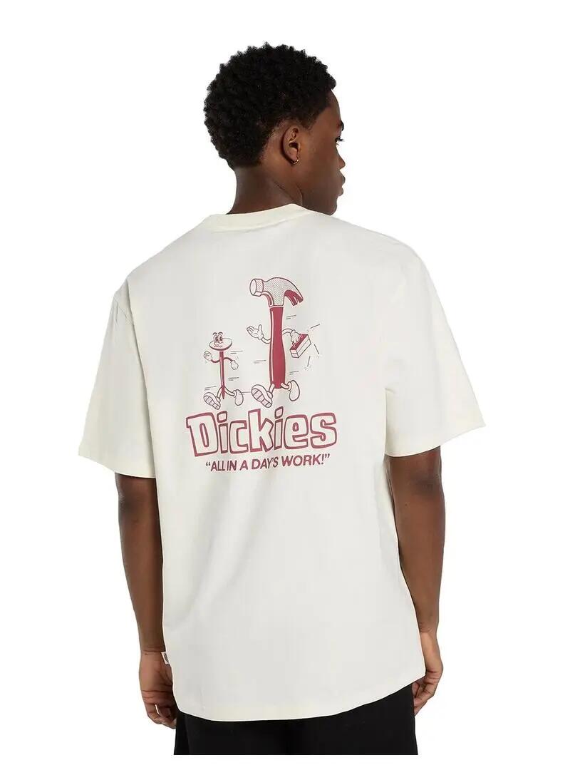 Dickies Fairlawn White Men's T-shirt 4/4