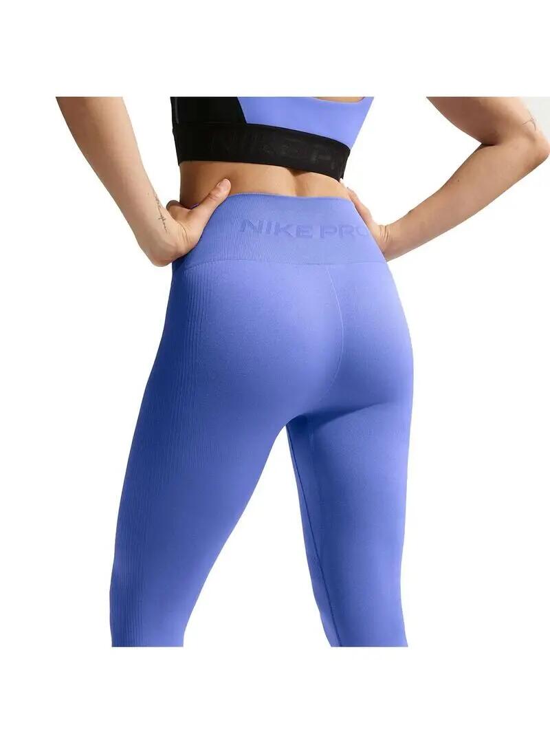Collants pour femmes Nike Pro seamless bleu 4/5