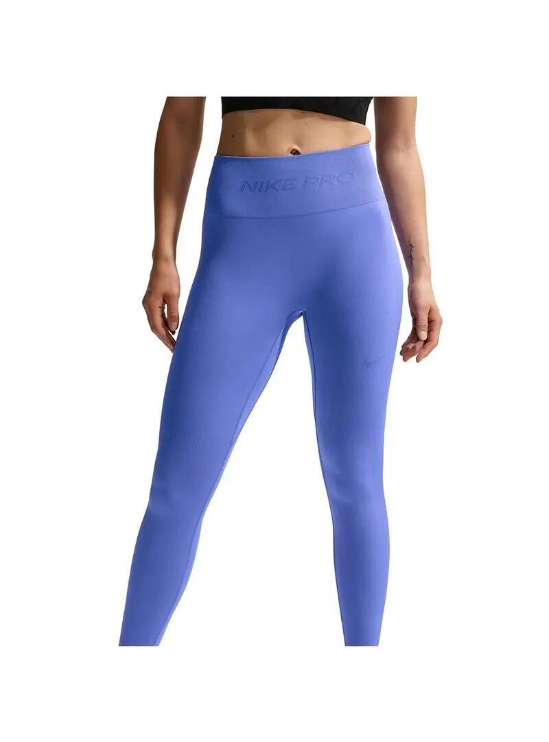 Collants pour femmes Nike Pro seamless bleu 3/5