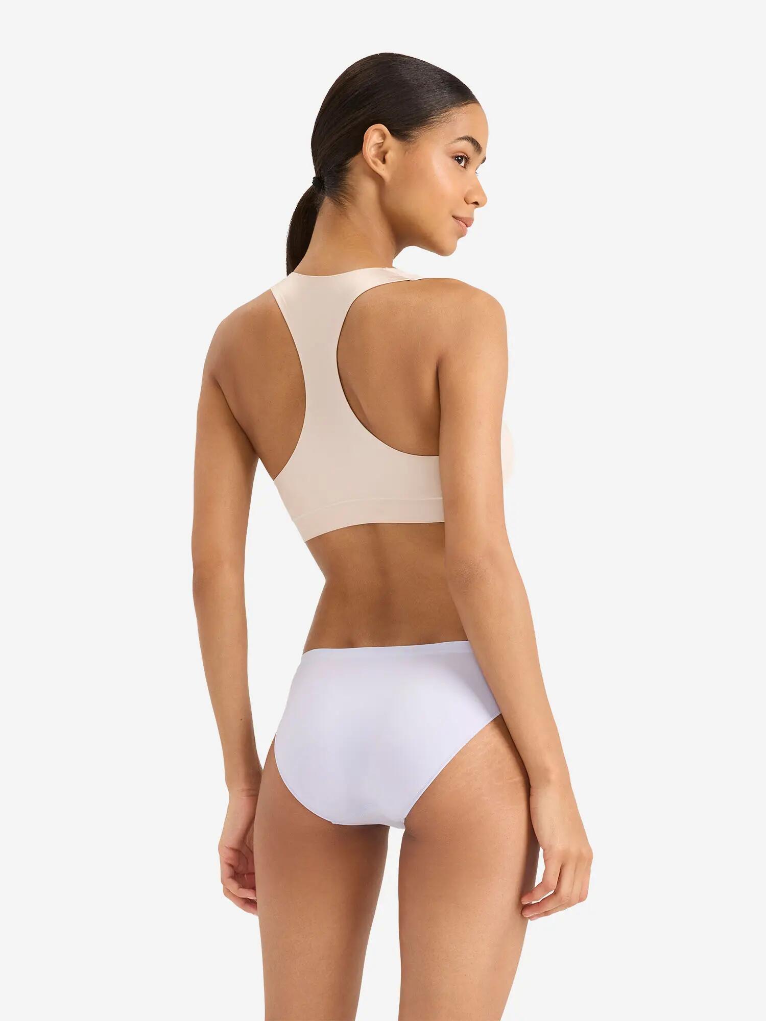 Slip klassisch Beinfreiheit Damen - Sport Active Seamless 3-Pack 4/6