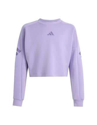 Pulls en polaire pour fille Adidas Future Icons Violet.