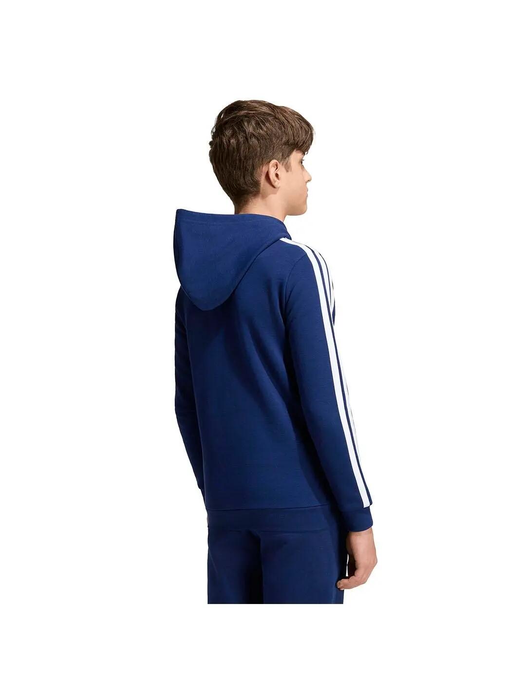 Felpe in pile per bambini Adidas Collegiate Marino. 3/5