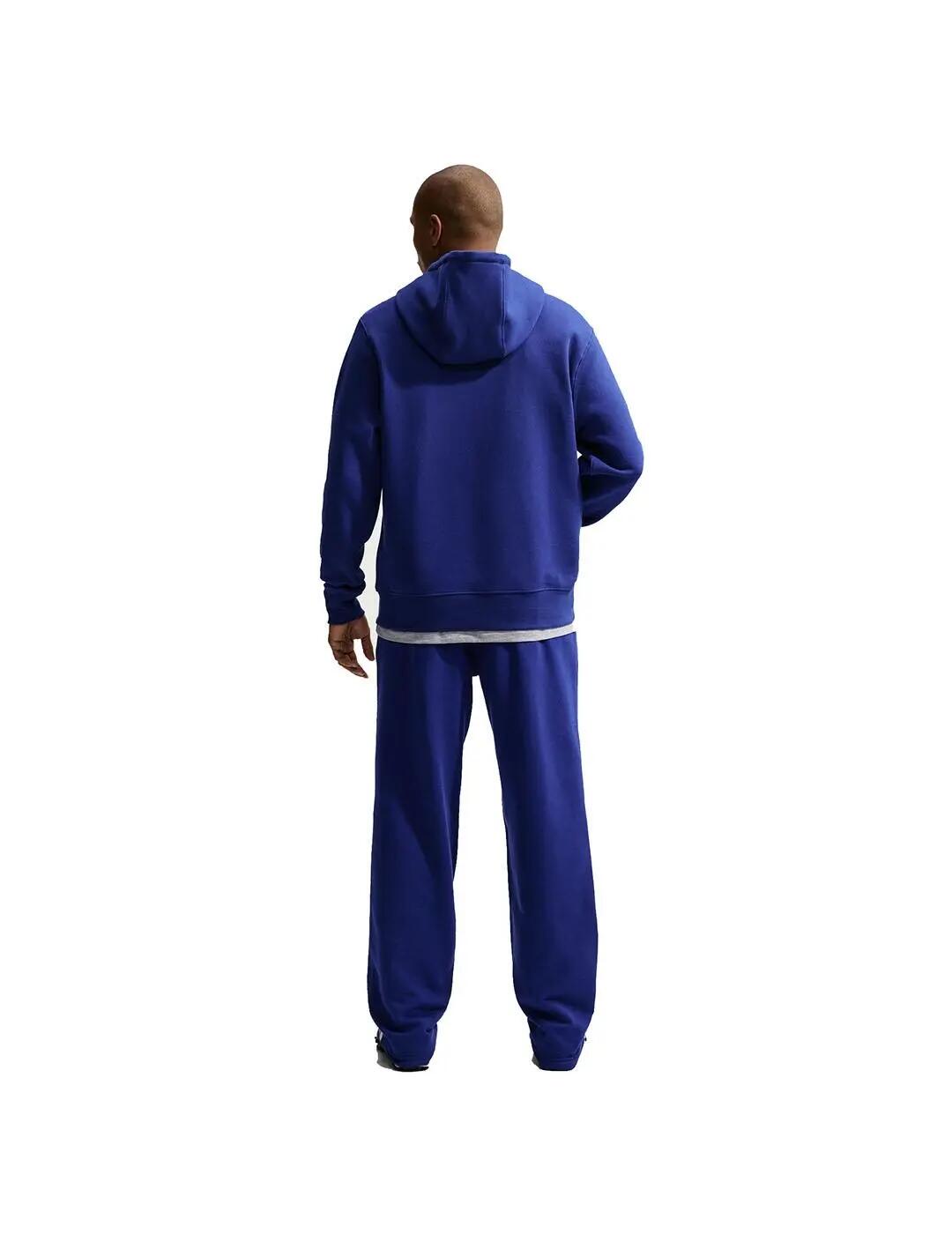 Sudaderas jerseys polares para Hombre Nike Club Azul 5/5