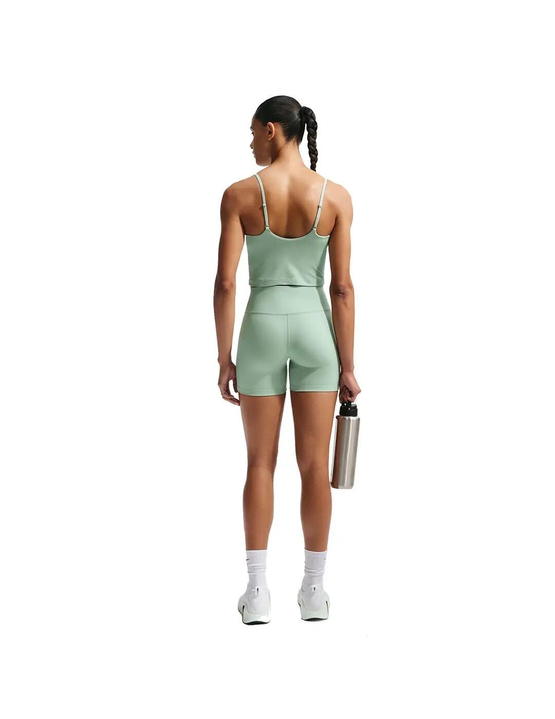 Shorts da donna Nike One verde. 2/5
