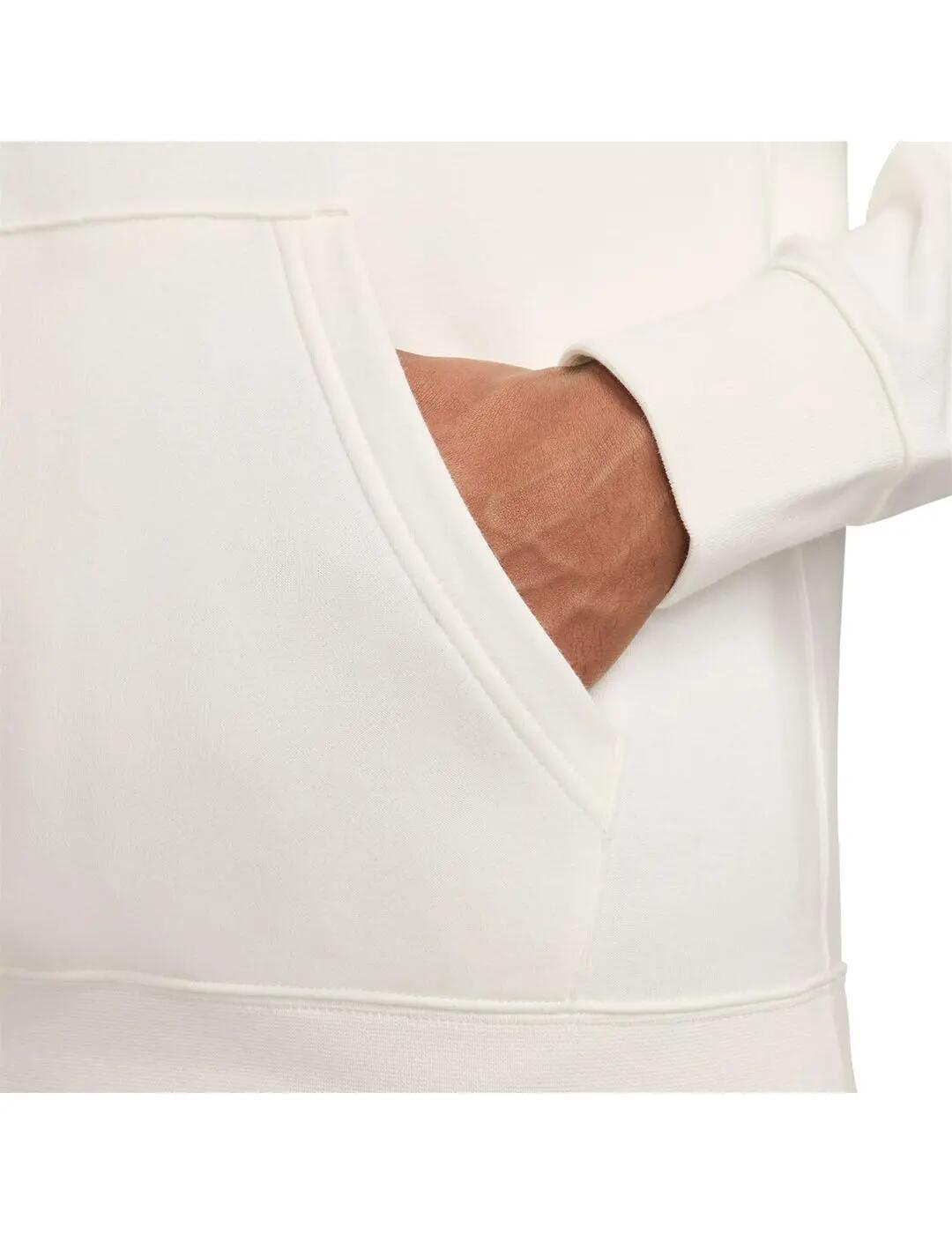 Sudaderas jerseys polares para Hombre Nike Club Blanco 4/5