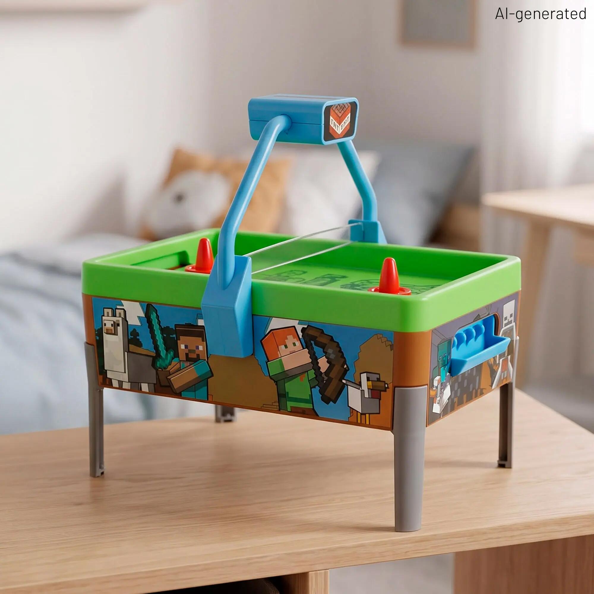 Minecraft Mesa de Air Hockey Mini +3 anos 2/7