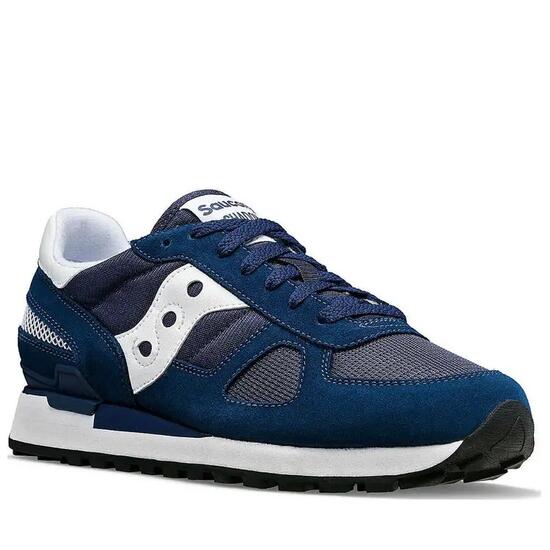 Scarpe - uomo - Saucony Shadow - suede/mesh - blu/marrone