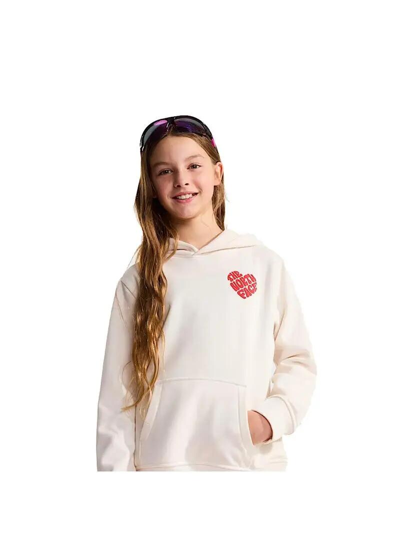 Sweat-shirts polaires pour hommes de la marque The North Face fièrement blancs 5/5