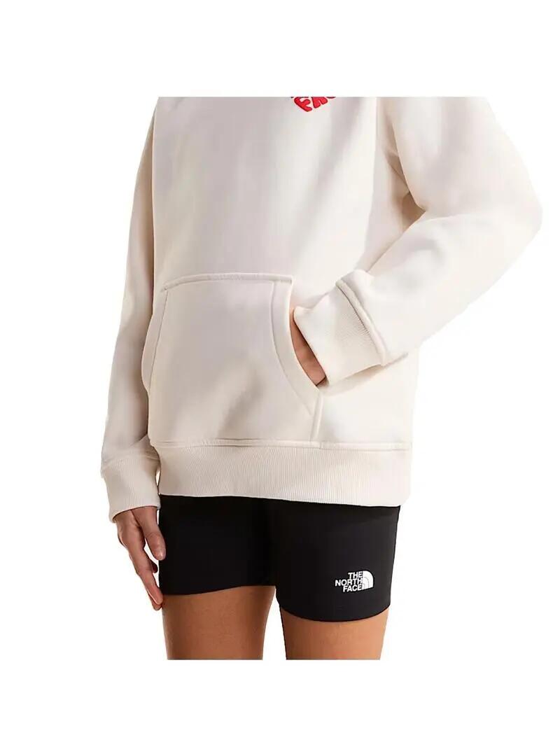 Sweat-shirts polaires pour hommes de la marque The North Face fièrement blancs 4/5