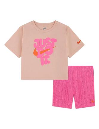 Ensemble pour Fille Jordan Glow Rose.