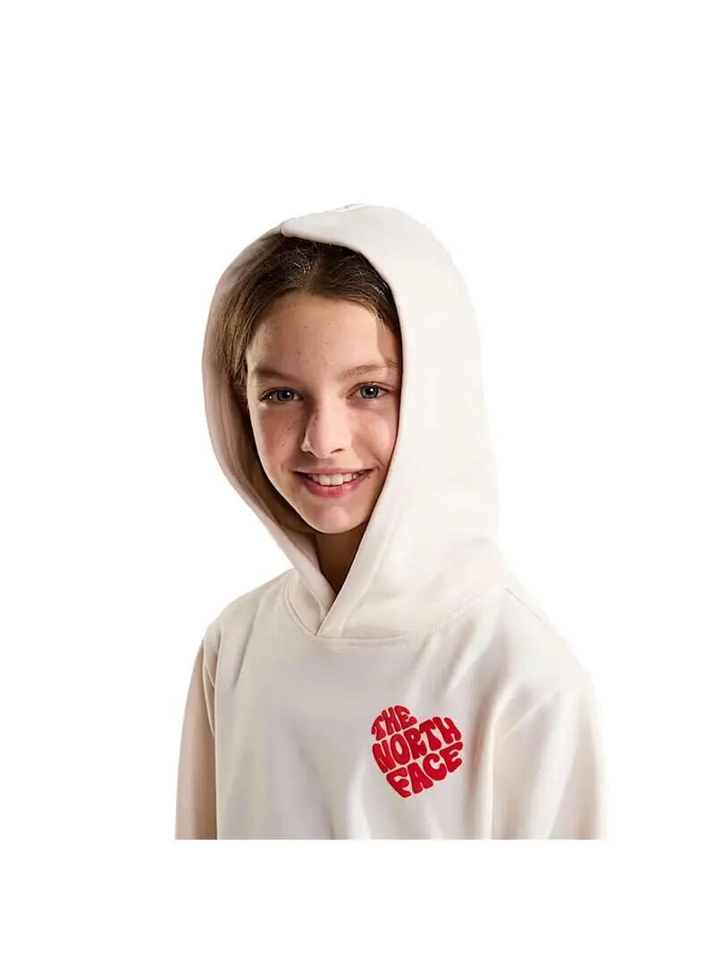 Sweat-shirts polaires pour hommes de la marque The North Face fièrement blancs 3/5