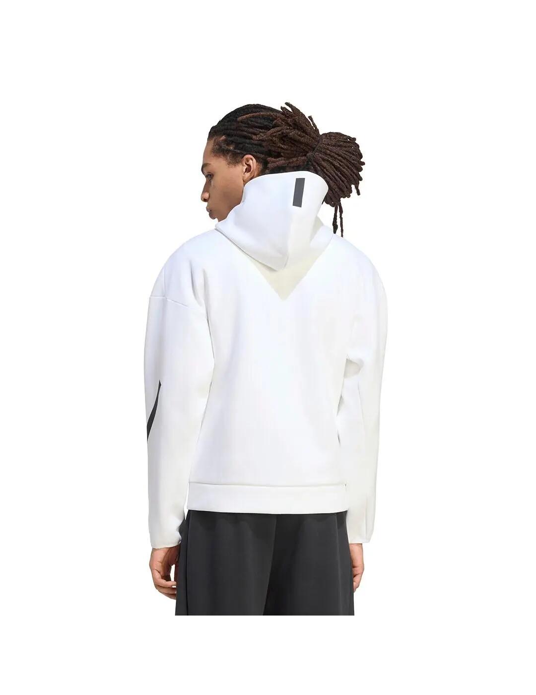 Sweat-shirts en polaire pour homme Adidas Zne Blanc. 3/6