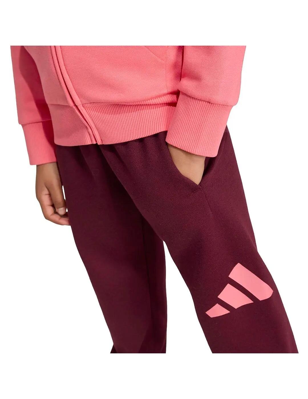 Ensemble pour Fille Adidas Sportswear Corail. 7/7