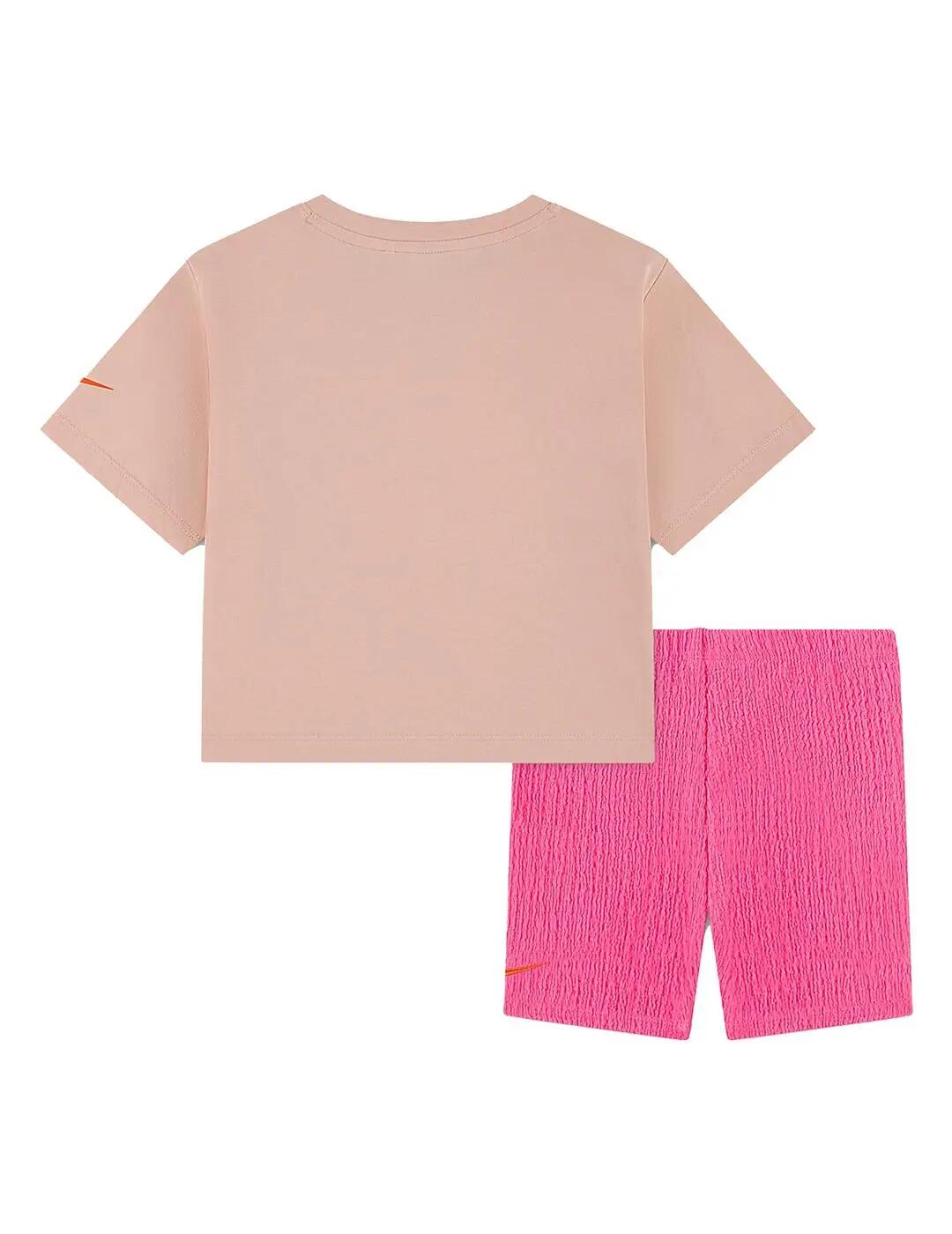 Set per bambina Jordan Glow Rosa. 2/4