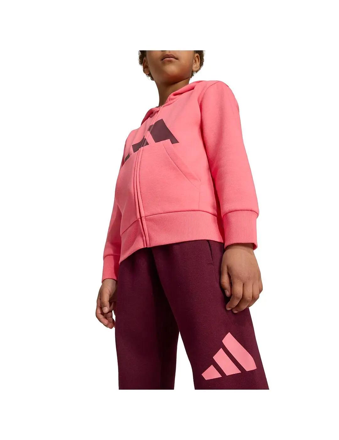 Ensemble pour Fille Adidas Sportswear Corail. 5/7