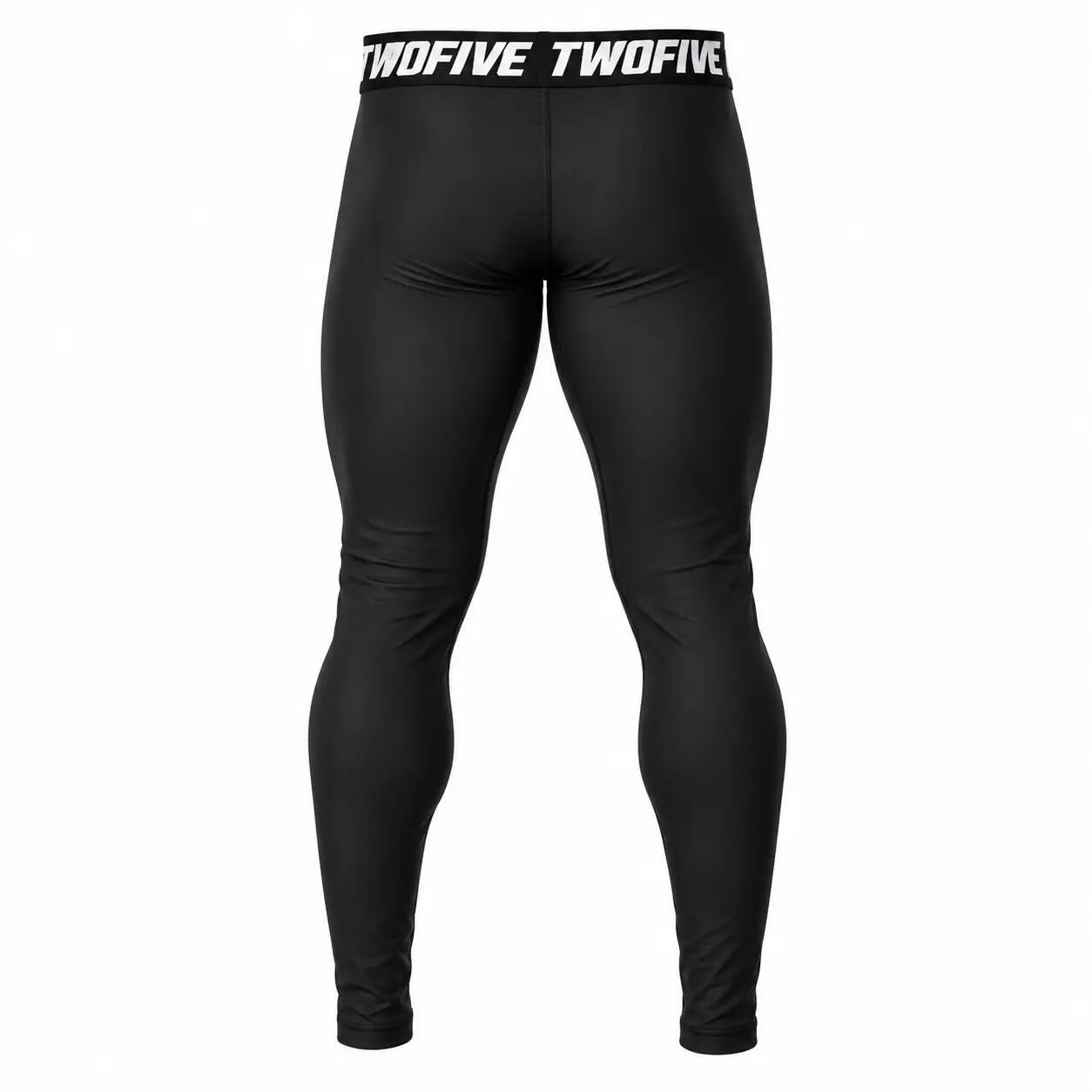 Lange thermische voetballegging kind/volwassene zwart 2/5