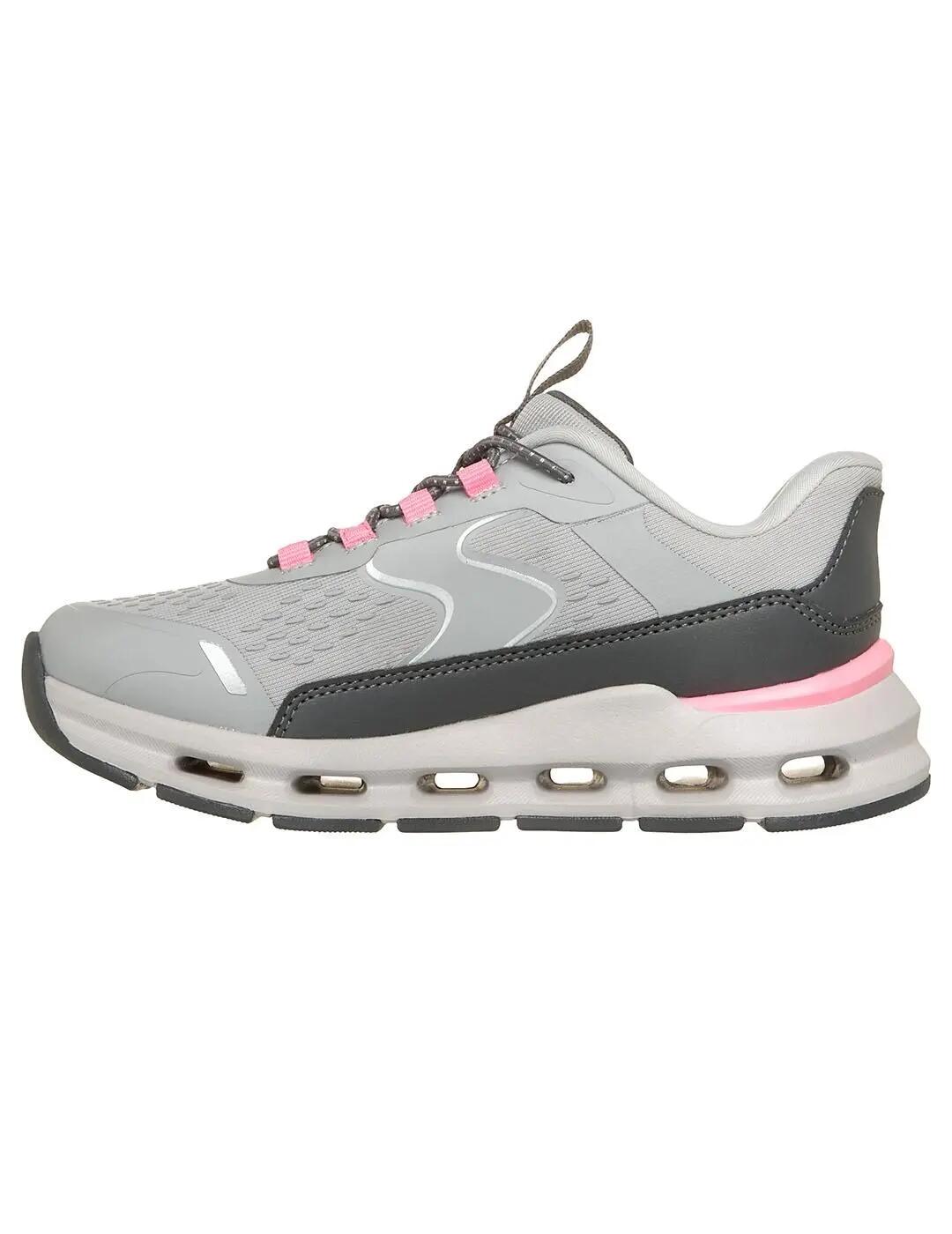 Scarpe da donna Skechers grigie. 2/7