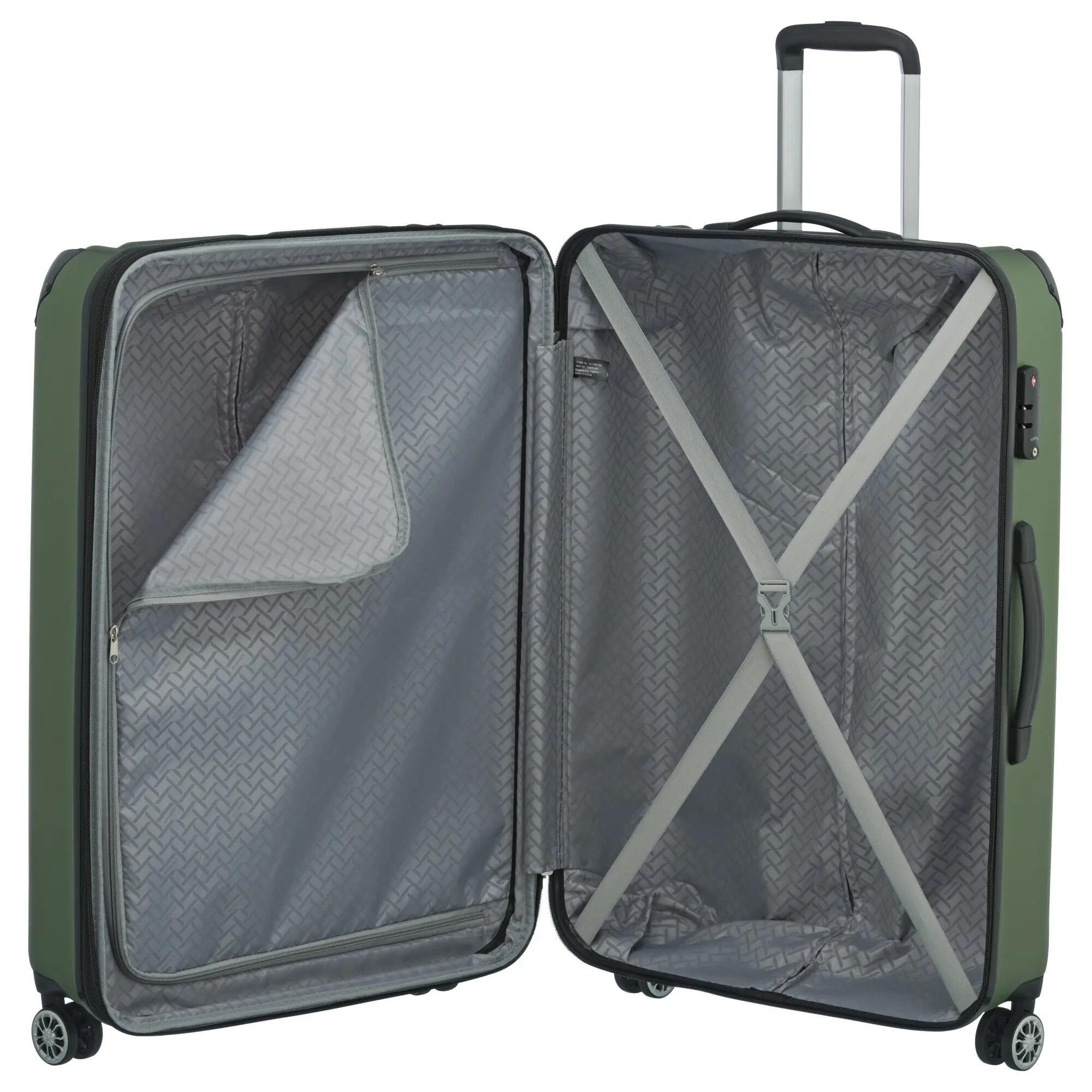 Travelite City - 4-Rollen-Trolley erw. L 77 cm 6/7
