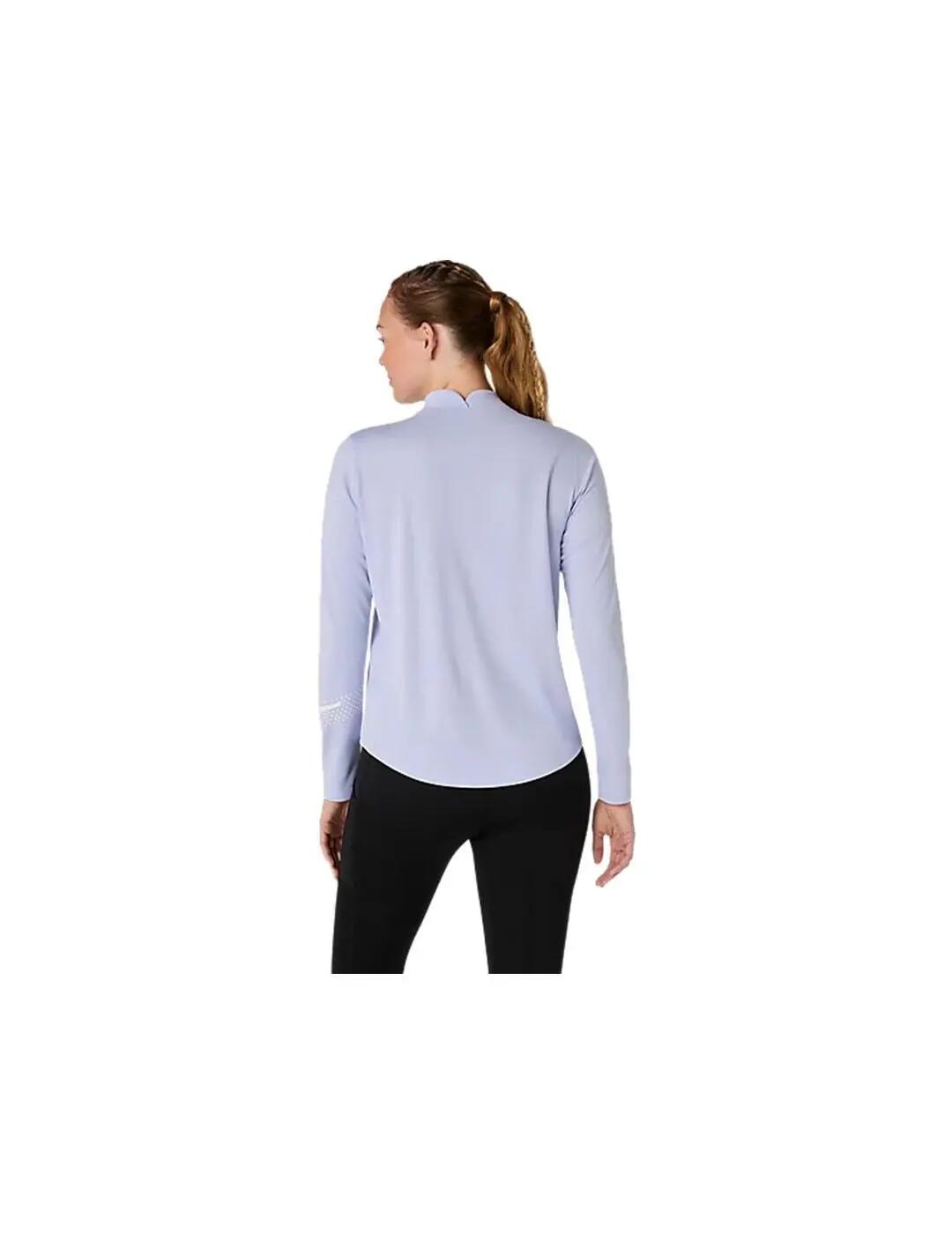 Bluse für Damen Asics Icon Lila. 2/5