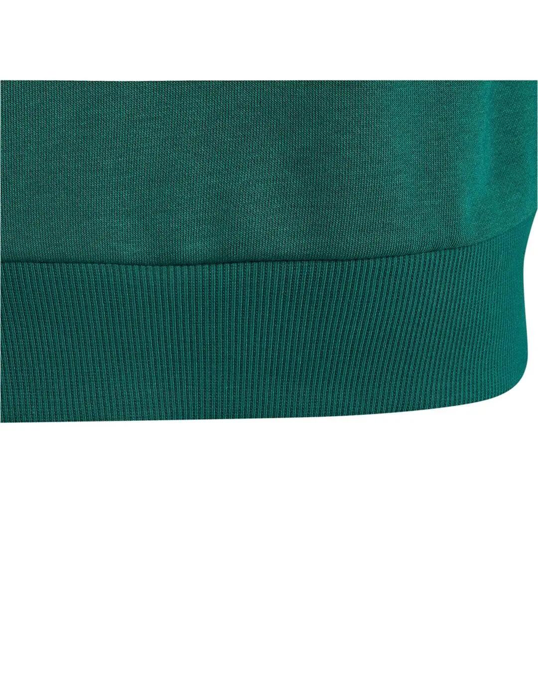 Sweats à capuche en polaire pour enfant Adidas Essentials vert. 5/5