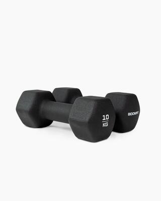 Manubri in Neoprene Neri da 7kg (Coppia) – BOOMFIT