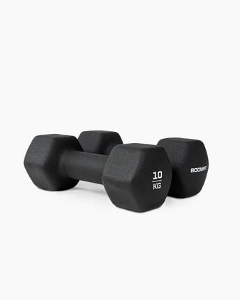 Czarne Hantle Neoprenowe 7 kg (Para) - BOOMFIT