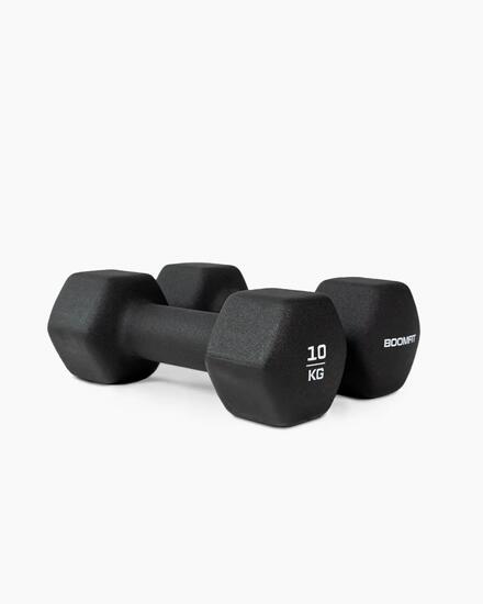 Czarne Hantle Neoprenowe 7 kg (Para) - BOOMFIT